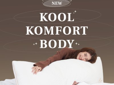 Kool Komfort Body หมอนที่คนชอบนอนตะแคงต้องมีไว้คู่เตียง